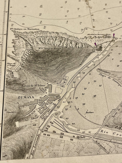 Achat carte ancienne Zumaya