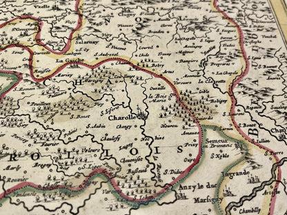 Achat carte ancienne charolais