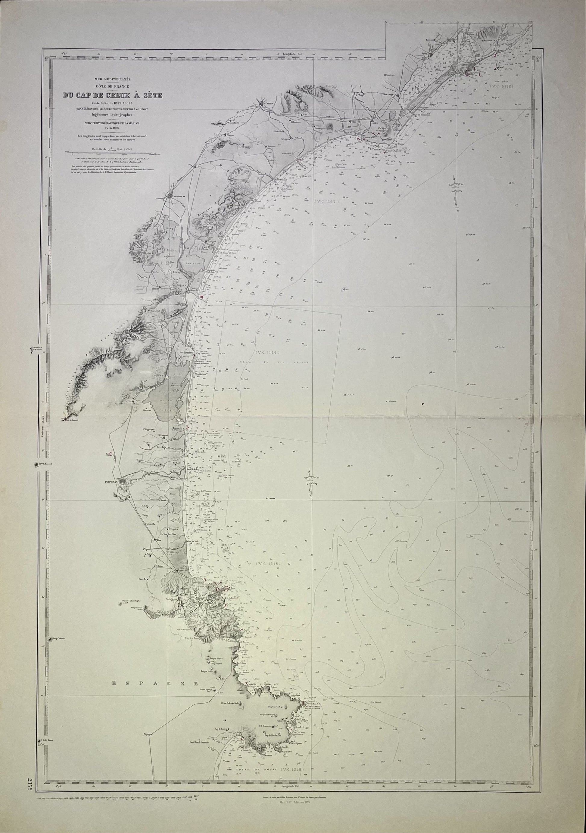 Achat carte ancienne cote Amethyste