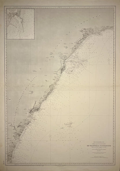 Achat carte ancienne cote espagnole Valence