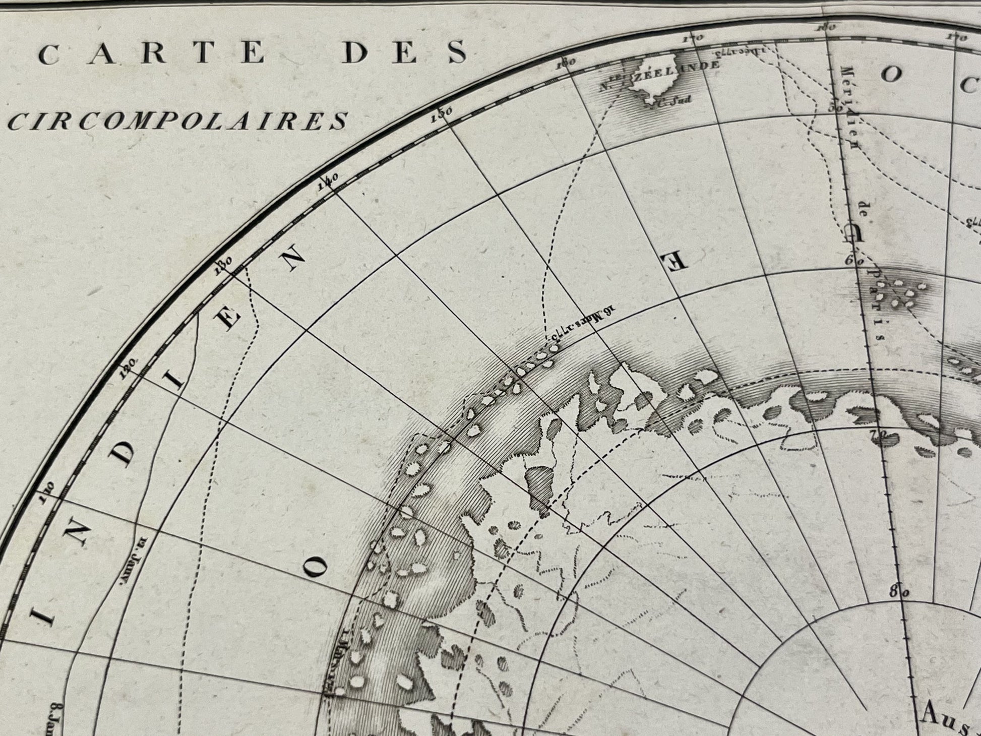 Achat carte ancienne des circumpolaires