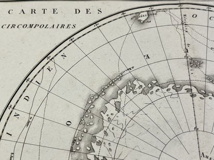 Achat carte ancienne des circumpolaires