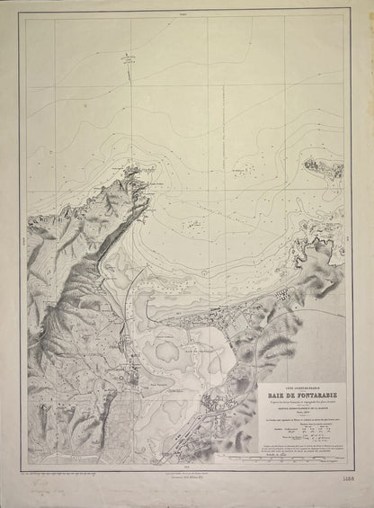 Achat carte ancienne hendaye