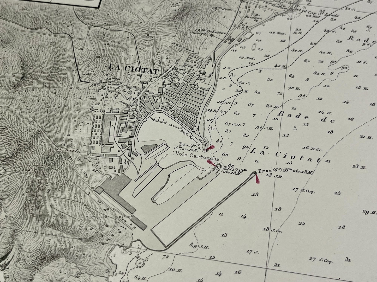 Achat carte ancienne la Ciotat