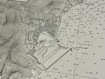 Achat carte ancienne la Ciotat