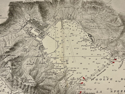 Achat carte ancienne la Spezia Italie