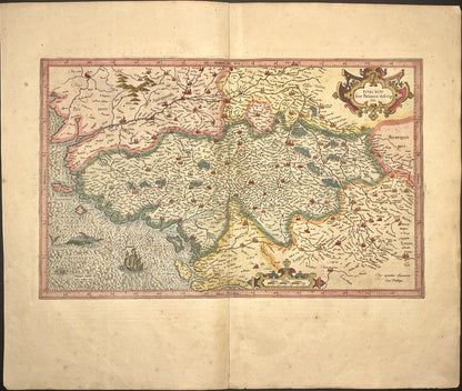 Achat carte geographique ancienne Poitou