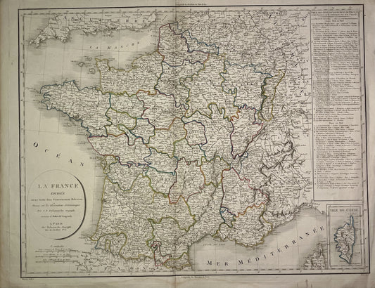 Achat carte gouvernements militaires France