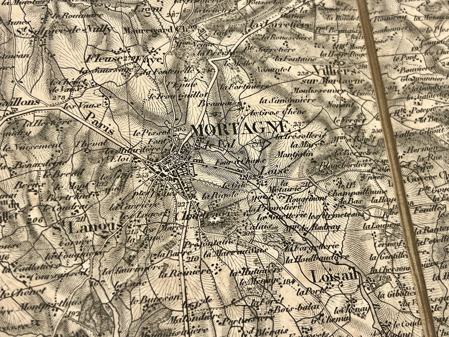 Achat carte militaire ancienne Mortagne-au-Perche