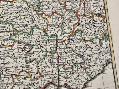 Achat carte tres ancienne France