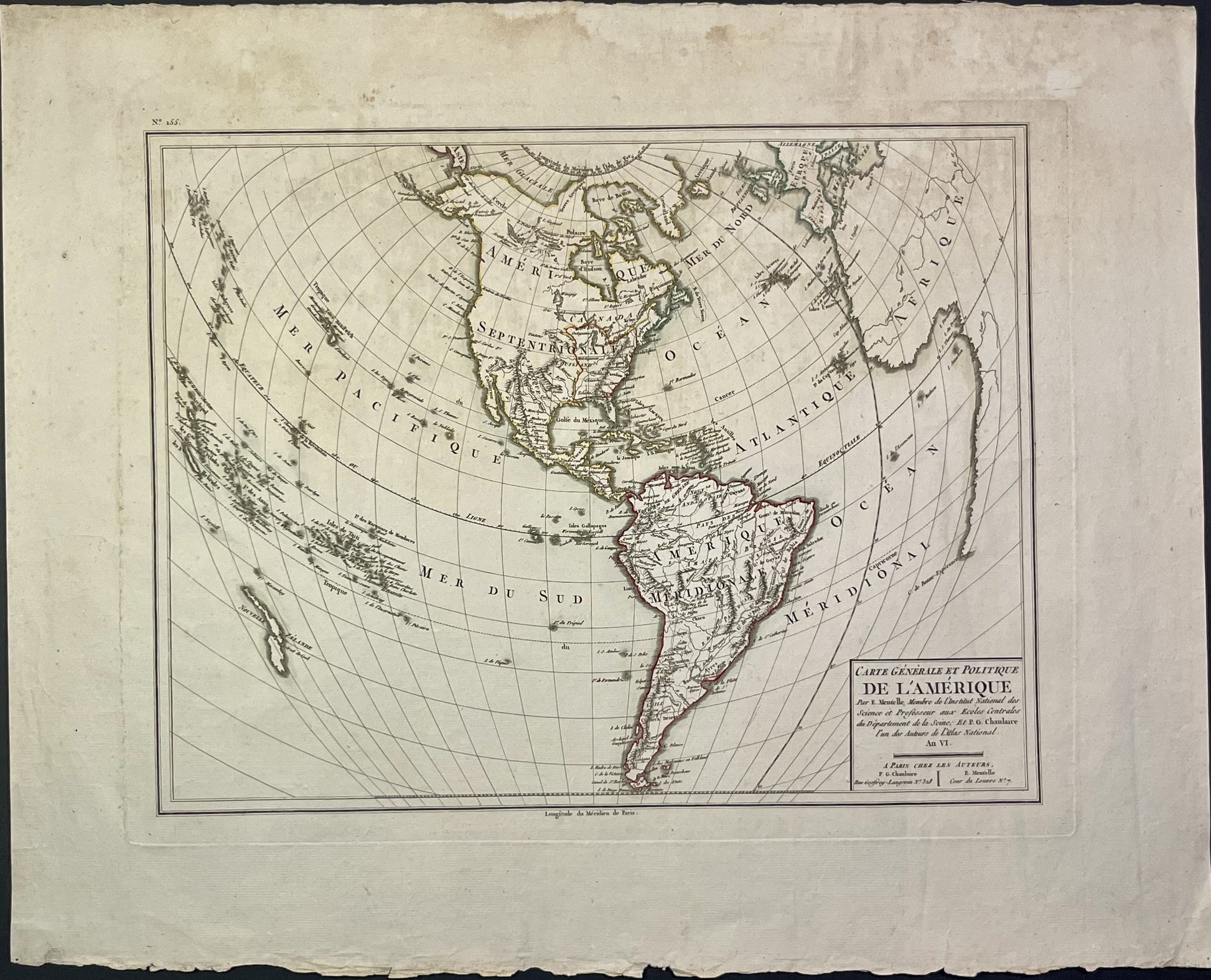 Achat carte vintage Amerique