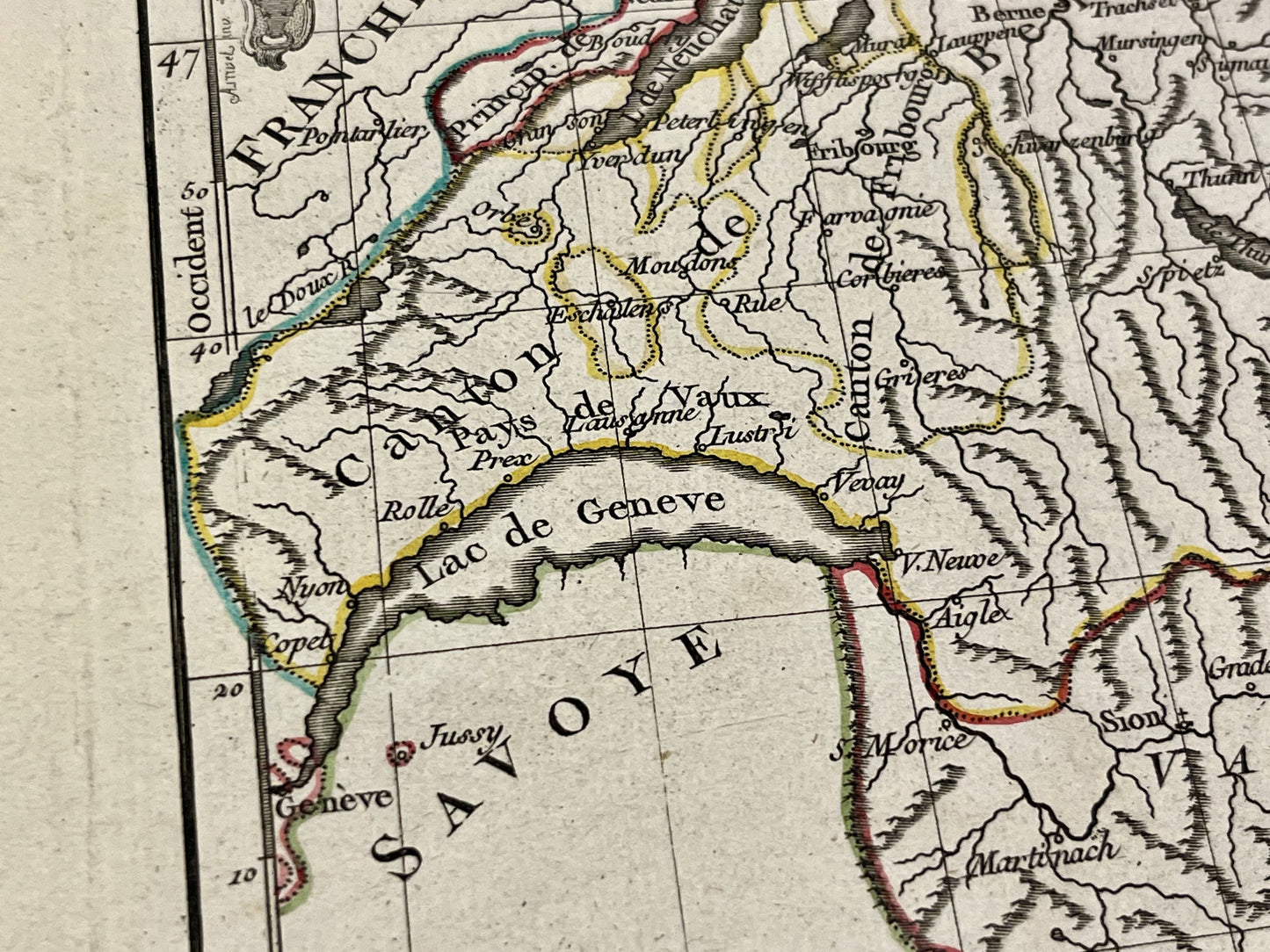 Achat carte vintage Suisse