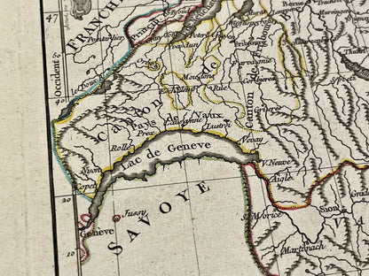 Achat carte vintage Suisse