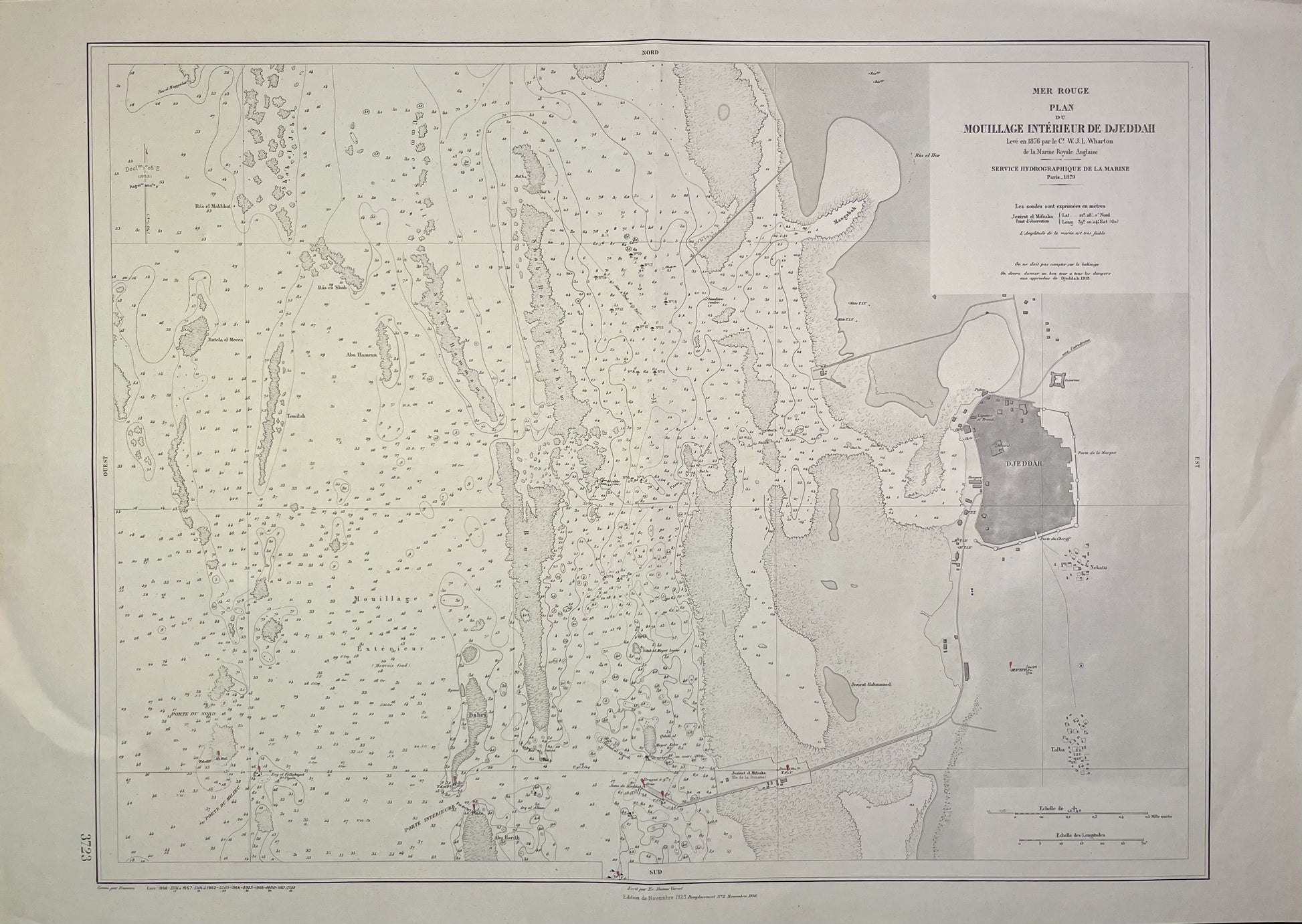 Achat plan ancien Djeddah