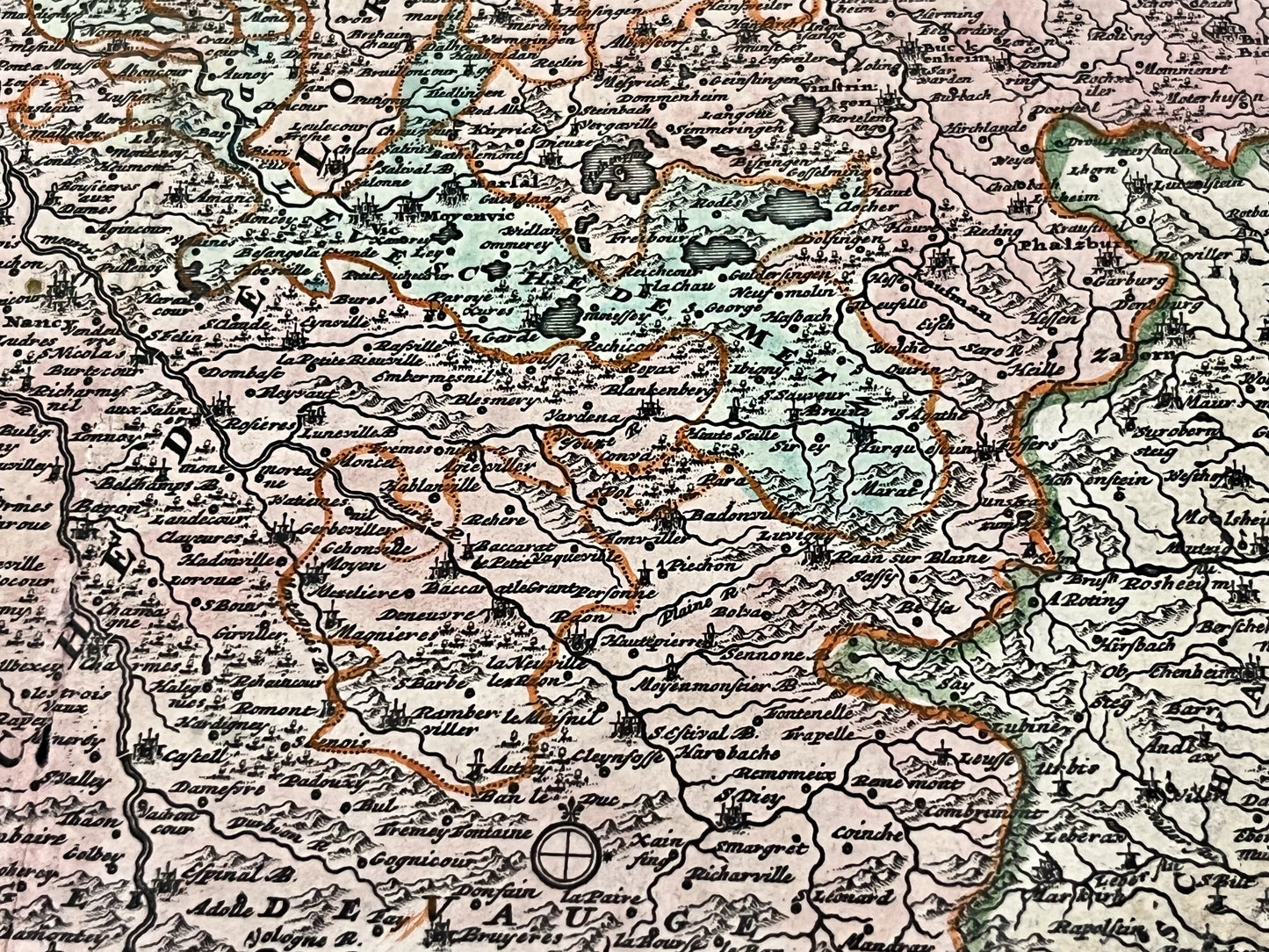 Achat plan ancien Lorraine