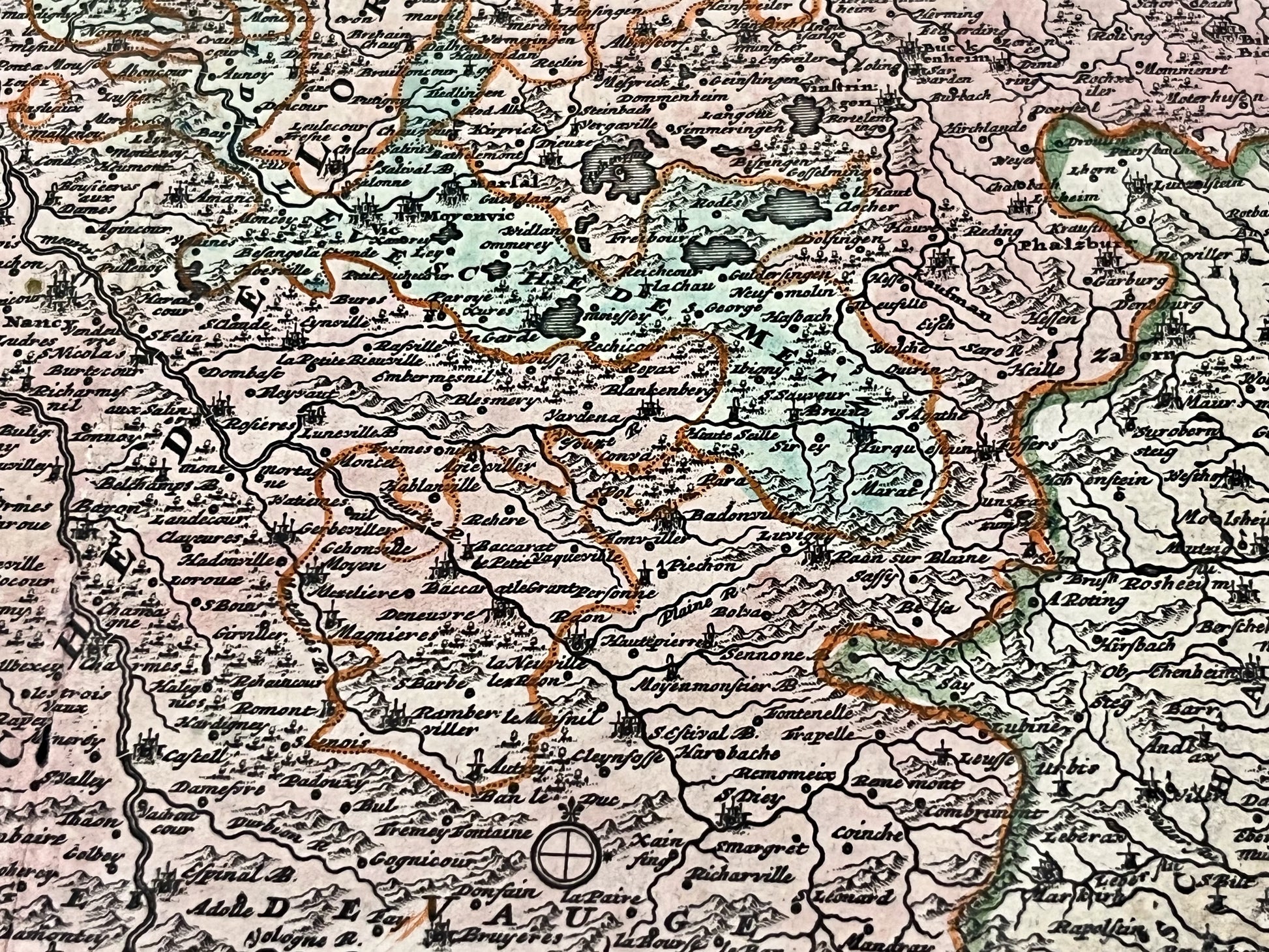 Achat plan ancien Lorraine