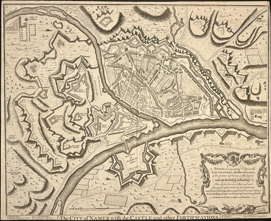 Achat plan ancien Namur