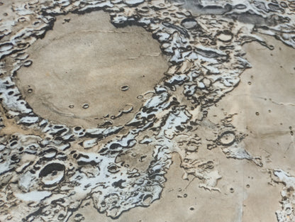 Affiche vintage de la Lune