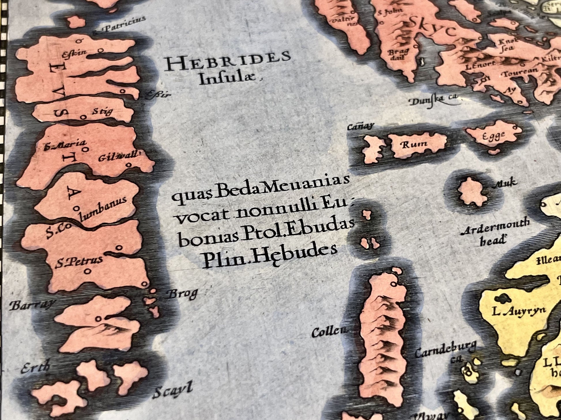 Antique map Scotland