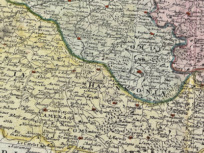 Belgique Catholique carte ancienne