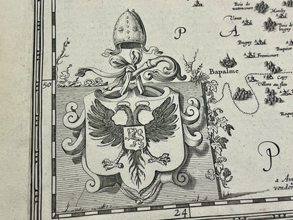 Blason ancien Archeveche de Cambrai