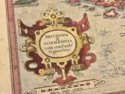 Britannia & Normandia cum confinib regionibus
