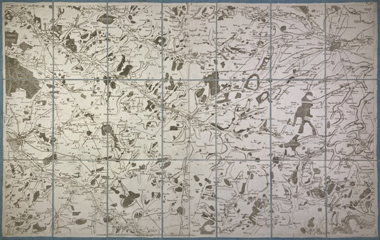 Carte de Cassini d'Arras