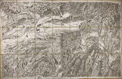 Carte de Cassini de Grenoble