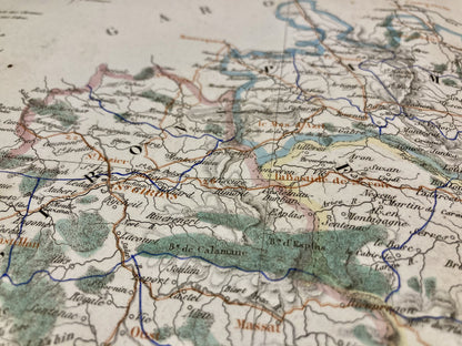 Carte départementale ancienne de l'Ariège par Duvotenay 4
