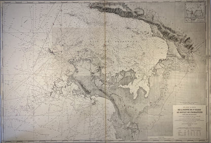 Carte Marine ancienne de Saint-Gildas à Fromantine