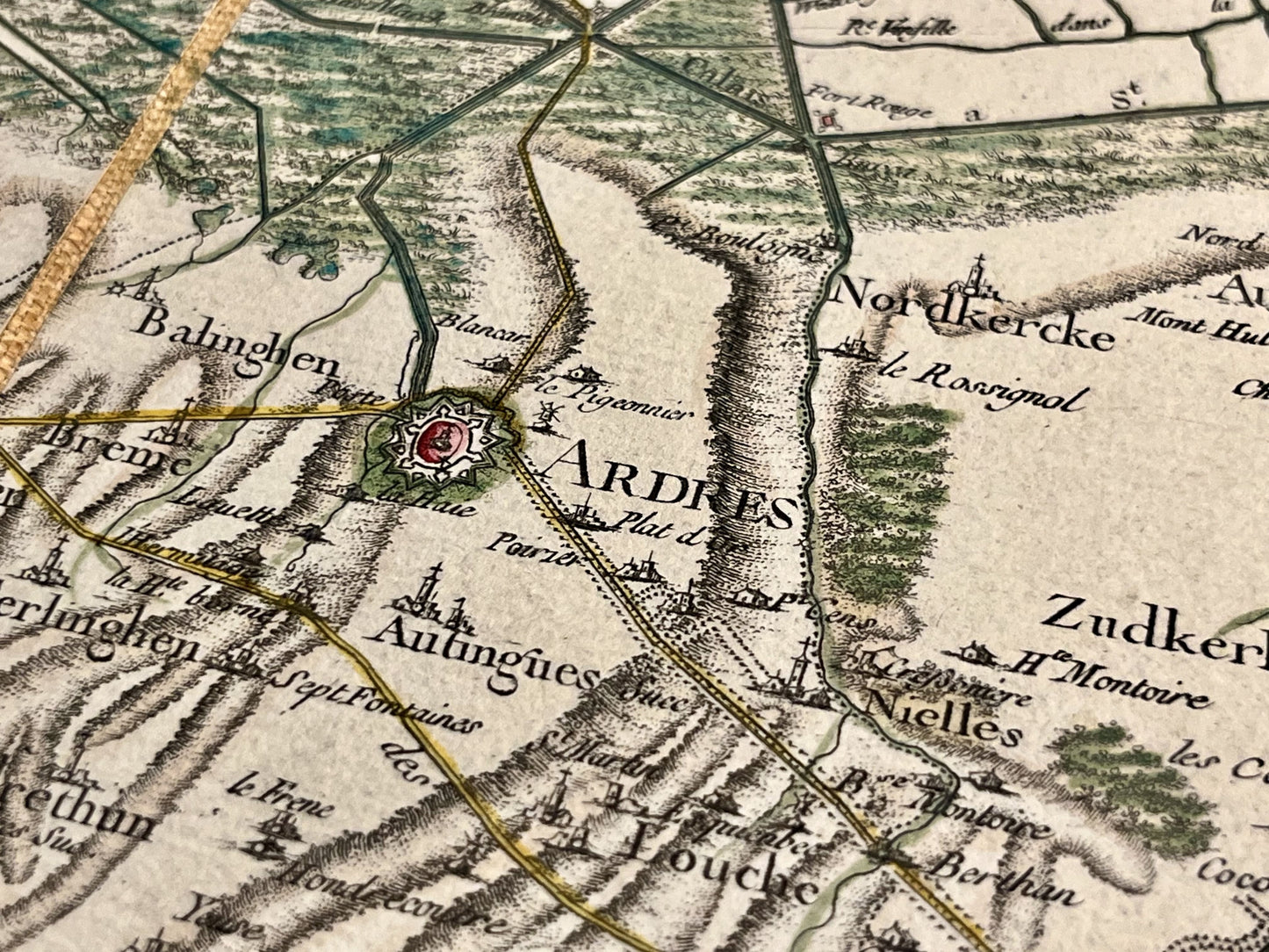Carte Cassini Ardres