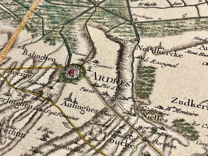 Carte Cassini Ardres