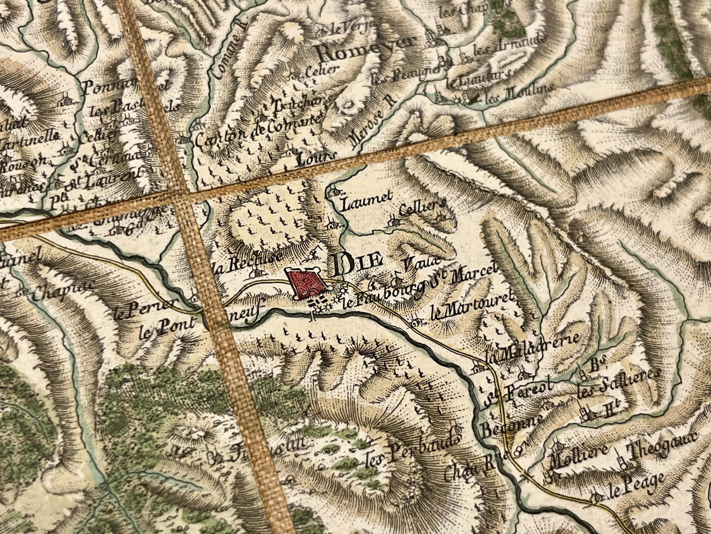 Carte Cassini Die Vercors