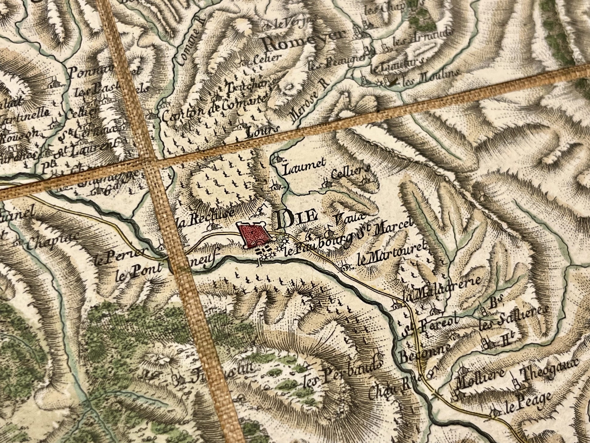 Carte Cassini Die Vercors