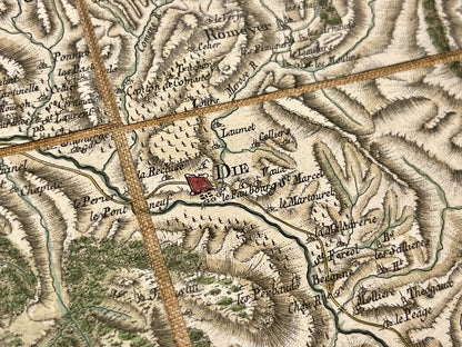 Carte Cassini Die Vercors