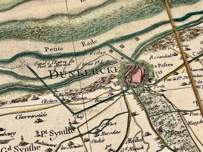 Carte Cassini Dunkerque Nord