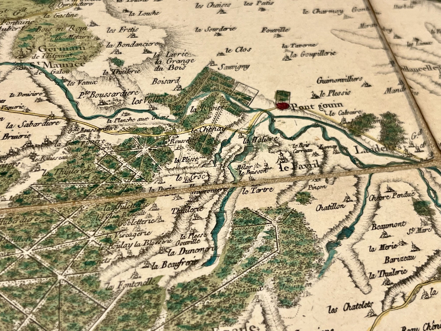 Carte Cassini Eure-et-Loir