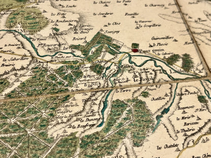 Carte Cassini Eure-et-Loir