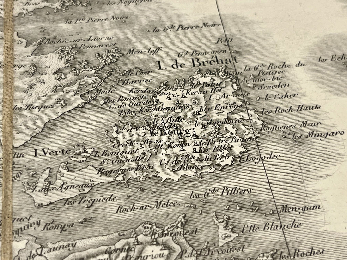 Carte Cassini Ile de Brehat achat