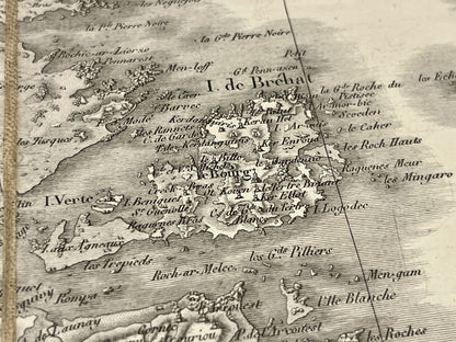 Carte Cassini Ile de Brehat achat