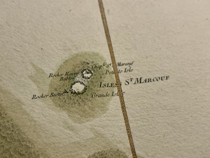 Carte Cassini Iles Saint-Marcouf