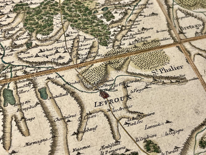 Carte Cassini Indre et Indre-et-Loire
