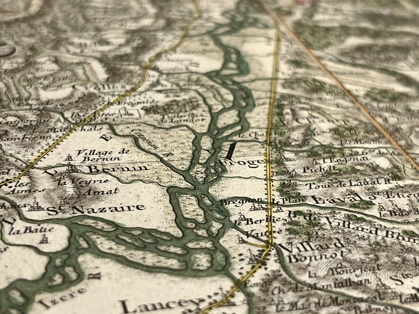 Carte Cassini Isere achat