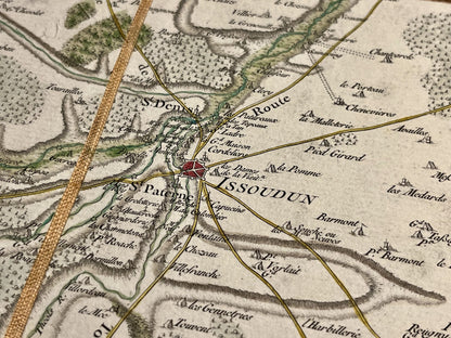 Carte Cassini Issoudun achat