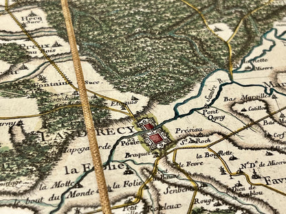 Carte Cassini Landrecies Nord