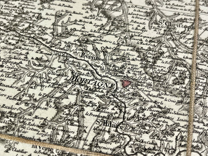 Carte Cassini Mortagne sur Sevre