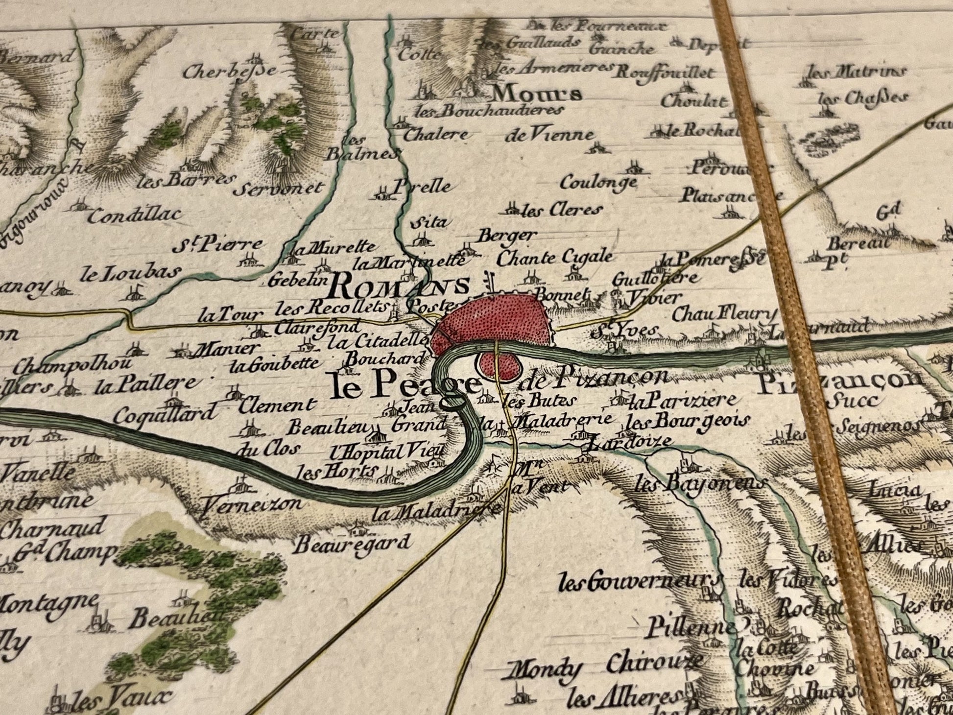 Carte Cassini Romans-sur-Isere