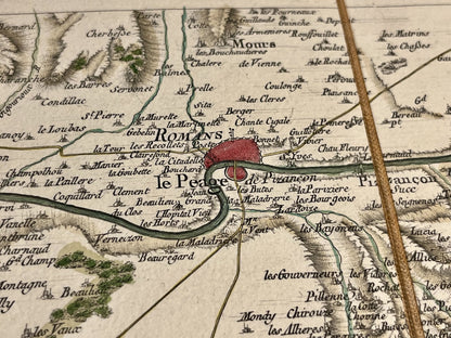 Carte Cassini Romans-sur-Isere