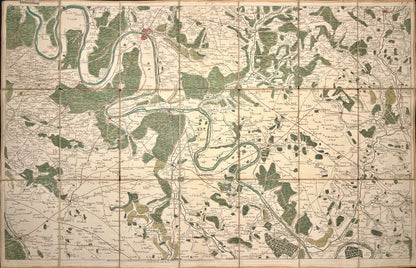 Carte Cassini Rouen
