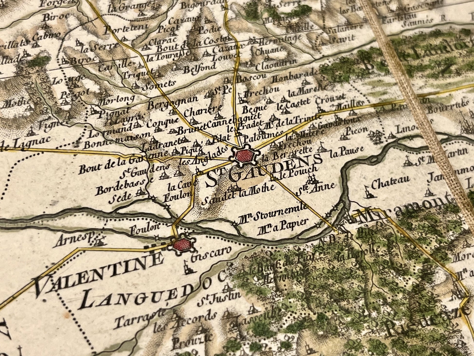 Carte Cassini Saint-Gaudens Haute-Garonne